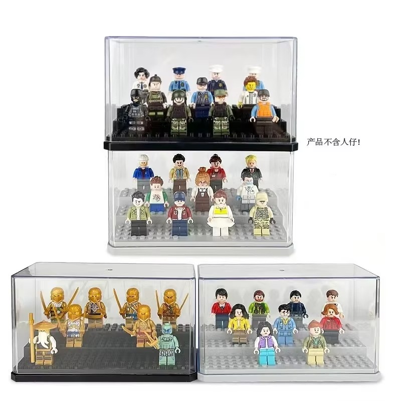 Display Case Acrylic - Kotak Pajangan Miniatur Akrilik, Dapat Ditumpuk