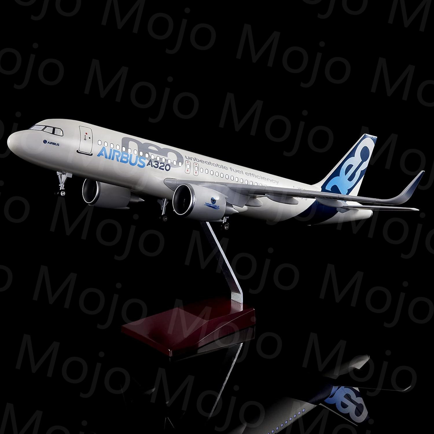 Model Airplane Plastic - Skala 1:80 47 Cm Model Airbus