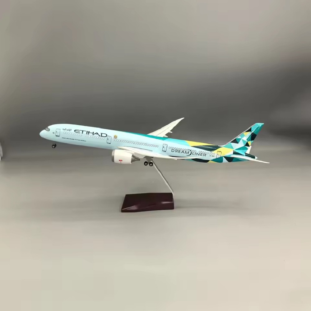 Model Pesawat Terbang Etihad B - Model Airplane Plastic ulasan dan harga