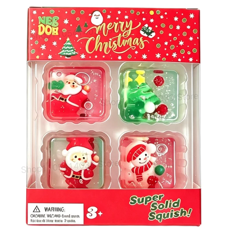 Set Mini Natal Isi 4, Kubus Lu - Fidget Cube Original ulasan dan harga