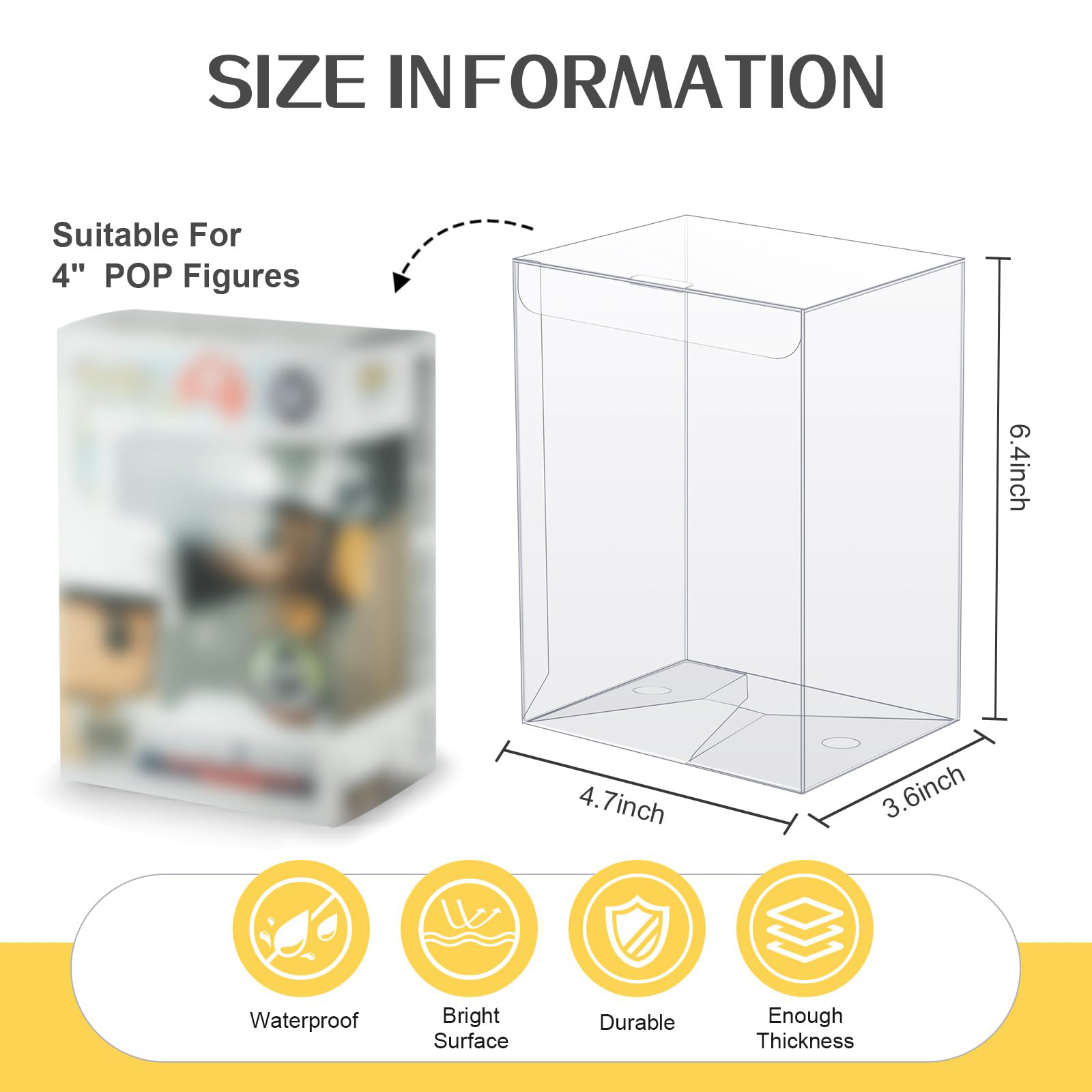 Kotak Display Transparan Kompa - Funko Pop Protector ulasan dan harga