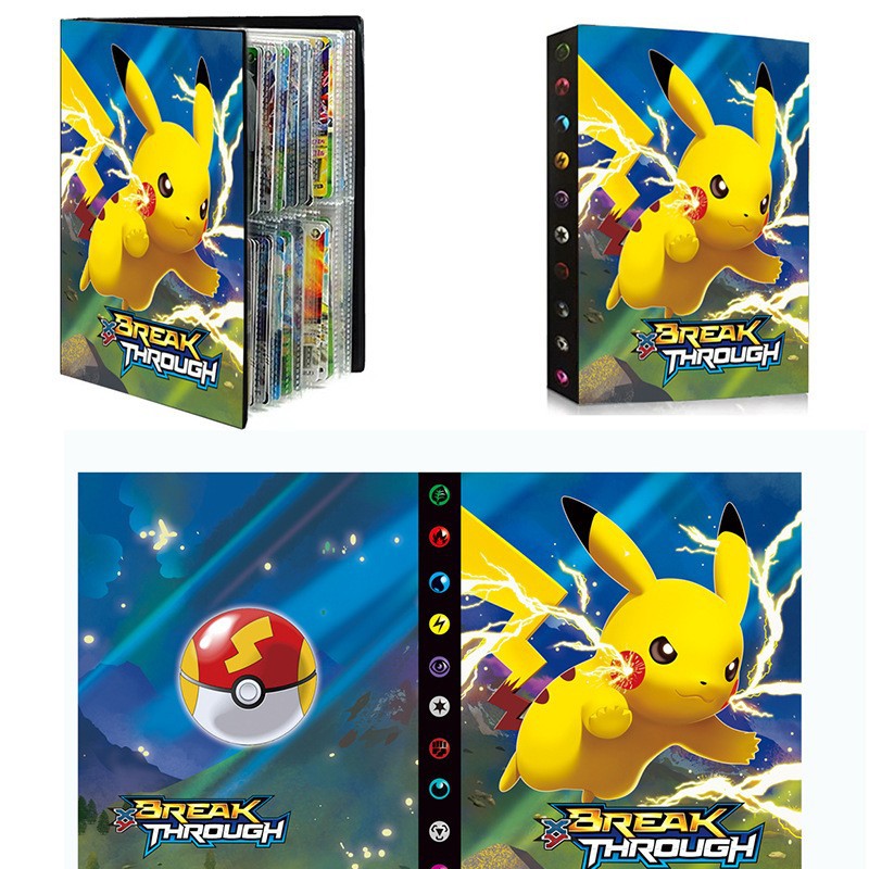 240 buah Album Kartu Kartun Po - Pokemon Binder Card ulasan dan harga