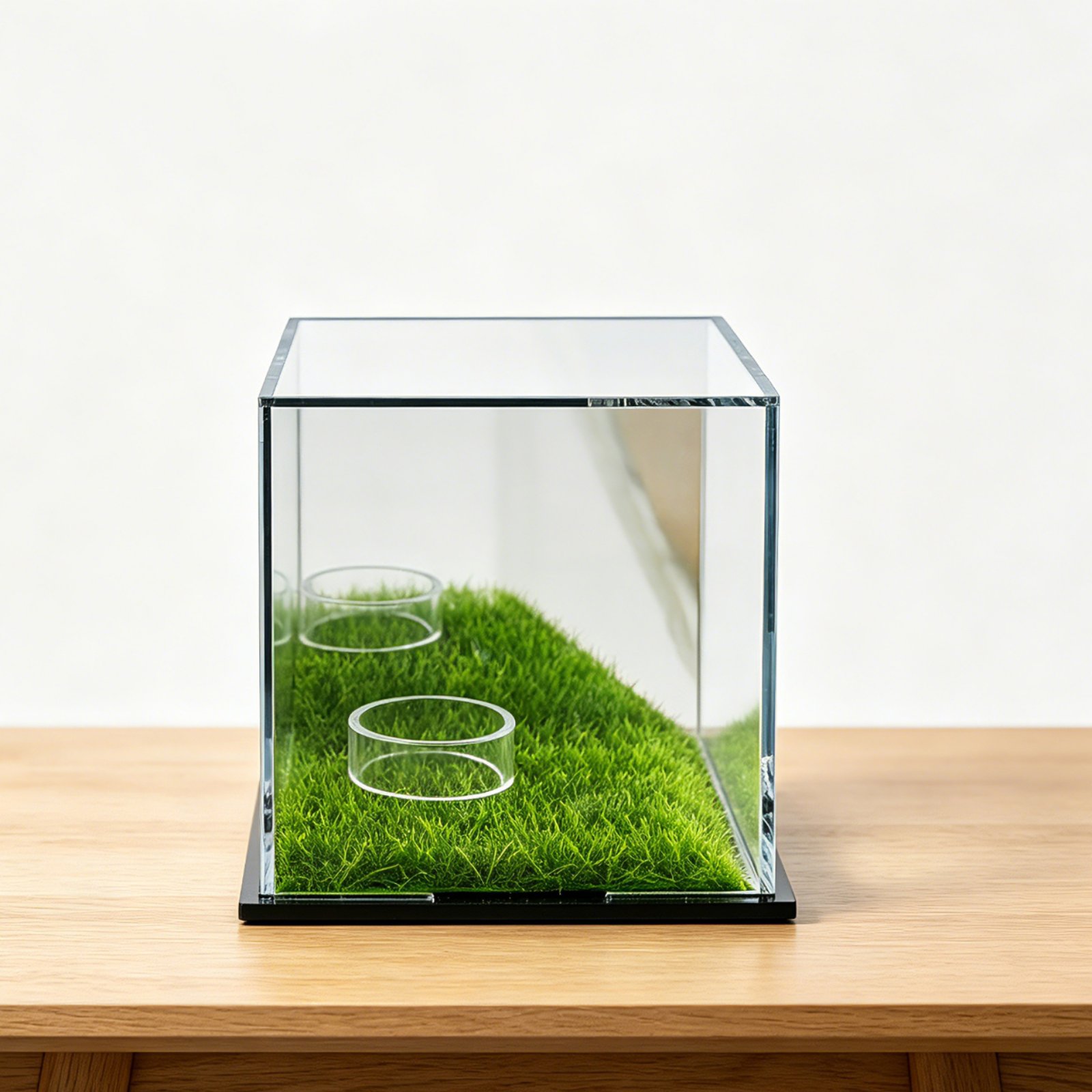 Kotak Pajangan Cermin Desain D - Display Case Acrylic ulasan dan harga