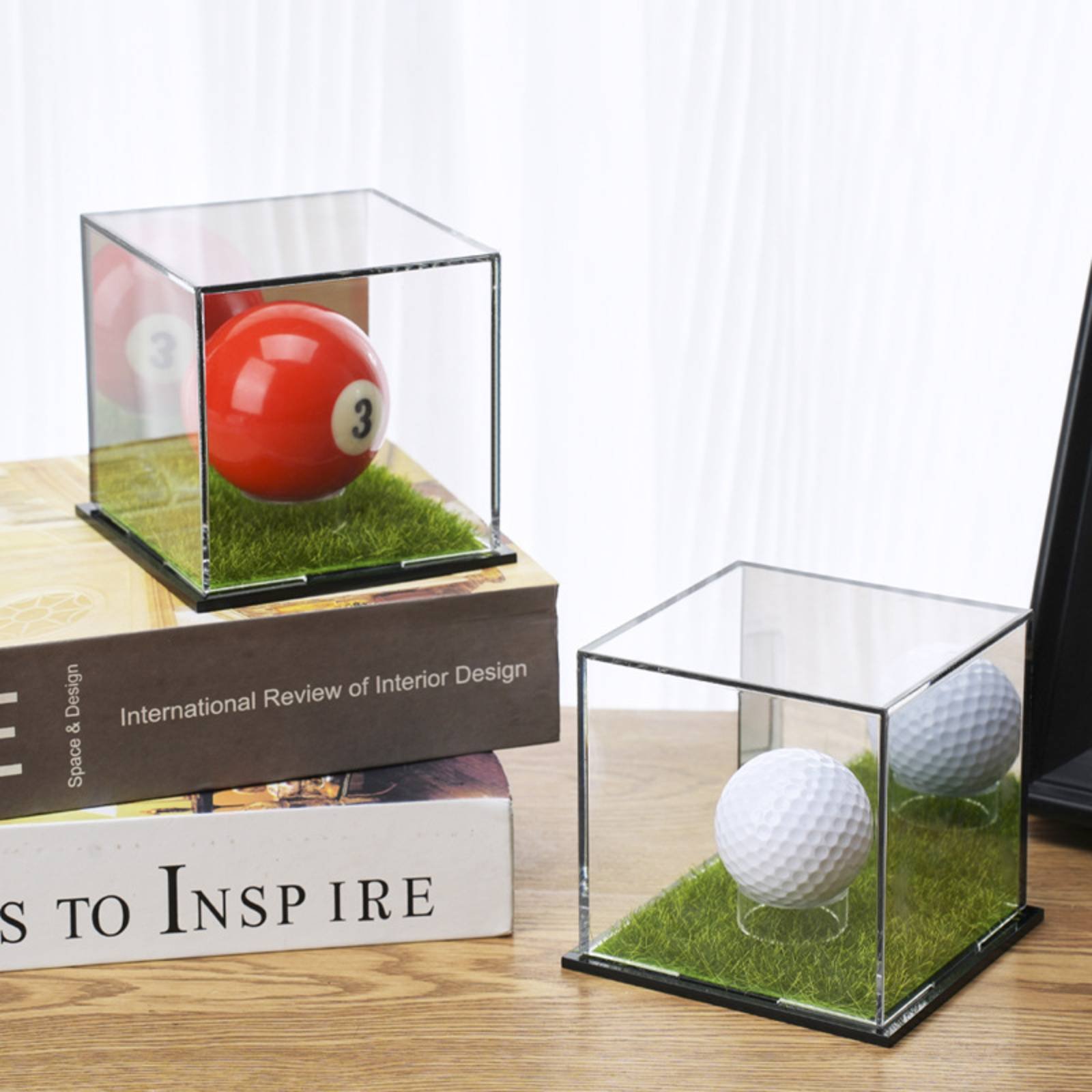 Kotak Pajangan Cermin Desain D - Display Case Acrylic ulasan dan harga