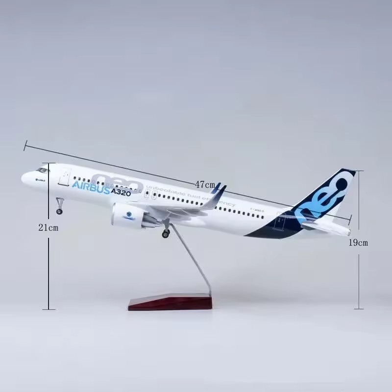 Skala 1:80 47 Cm Model Airbus  - Model Airplane Plastic ulasan dan harga