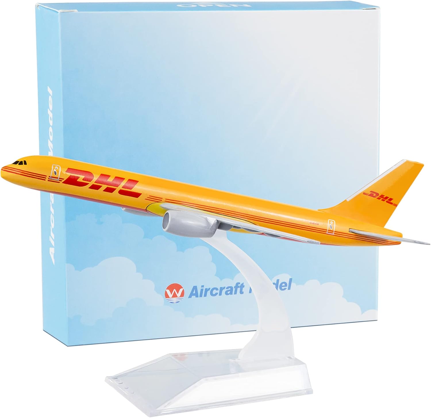 Pesawat Logam 16cm B757 DHL Mo - Model Airplane Plastic ulasan dan harga