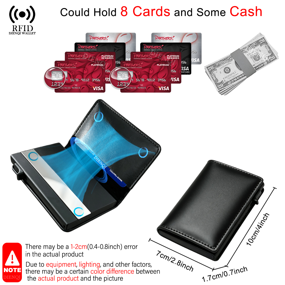 Dompet Pria Mewah dengan Tempa - Card Top Loader ulasan dan harga