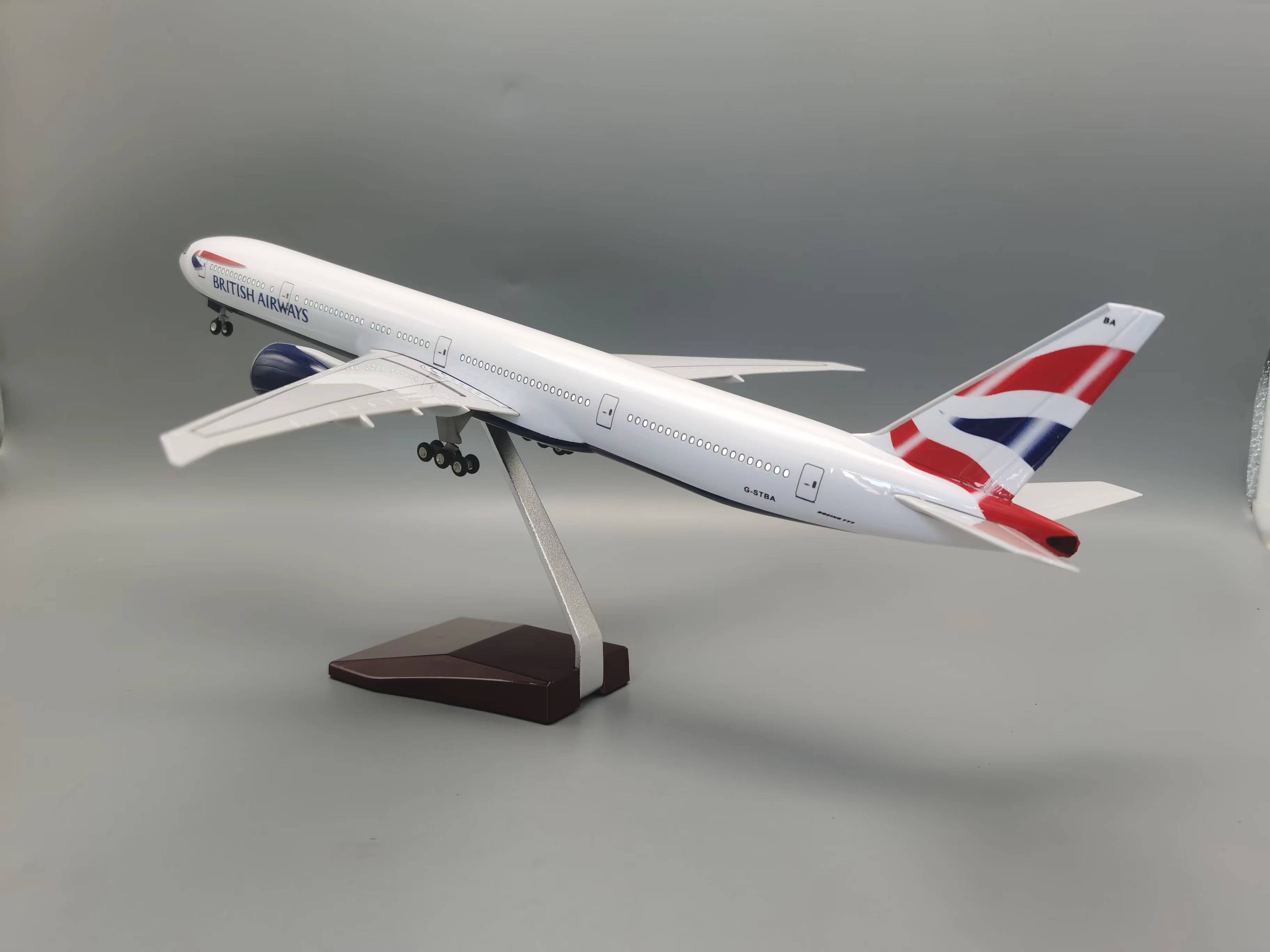 Pesawat Diecast 777 British Ai - Model Airplane Plastic ulasan dan harga
