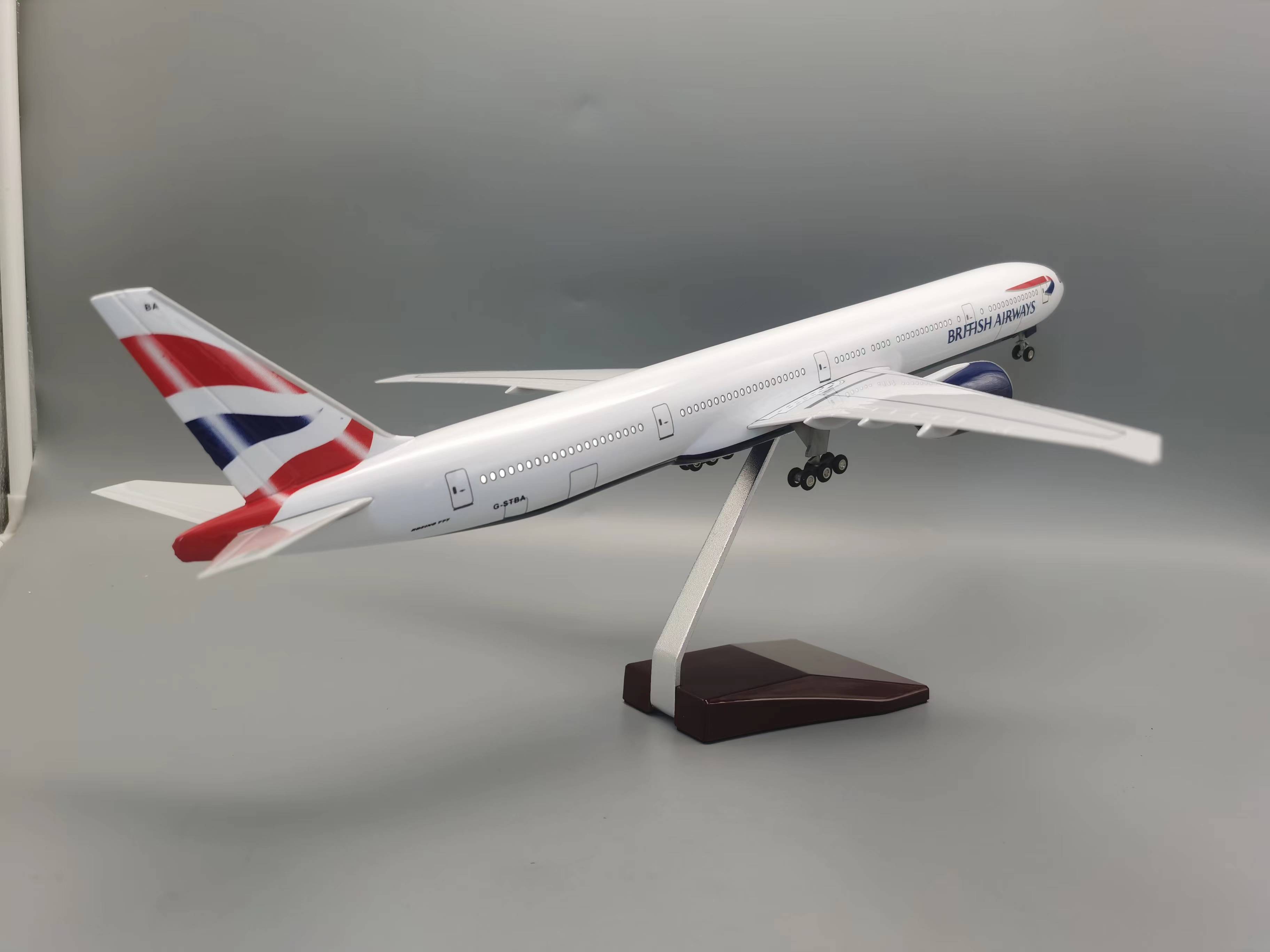 Pesawat Diecast 777 British Ai - Model Airplane Plastic ulasan dan harga